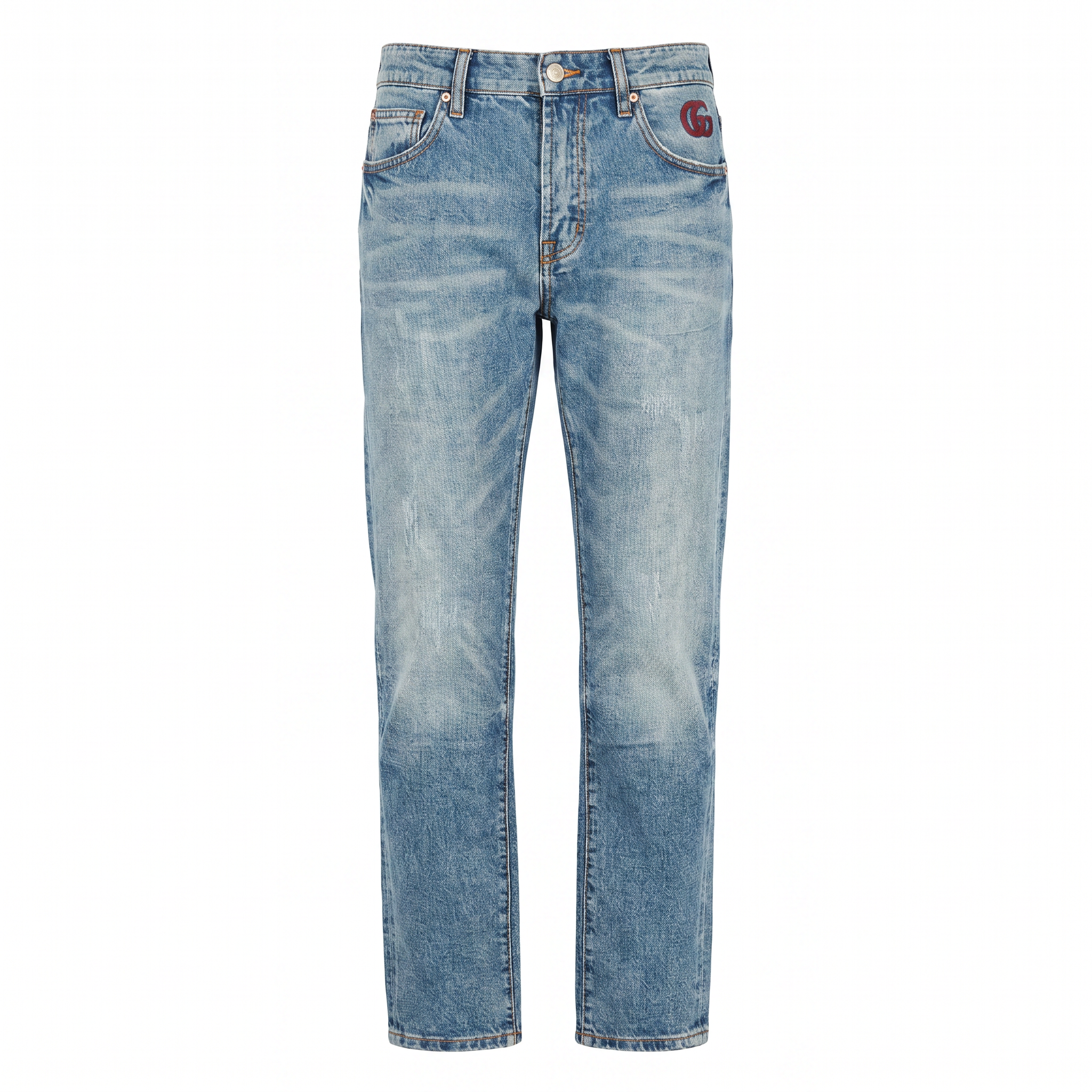 Gucci Blue Jeans front