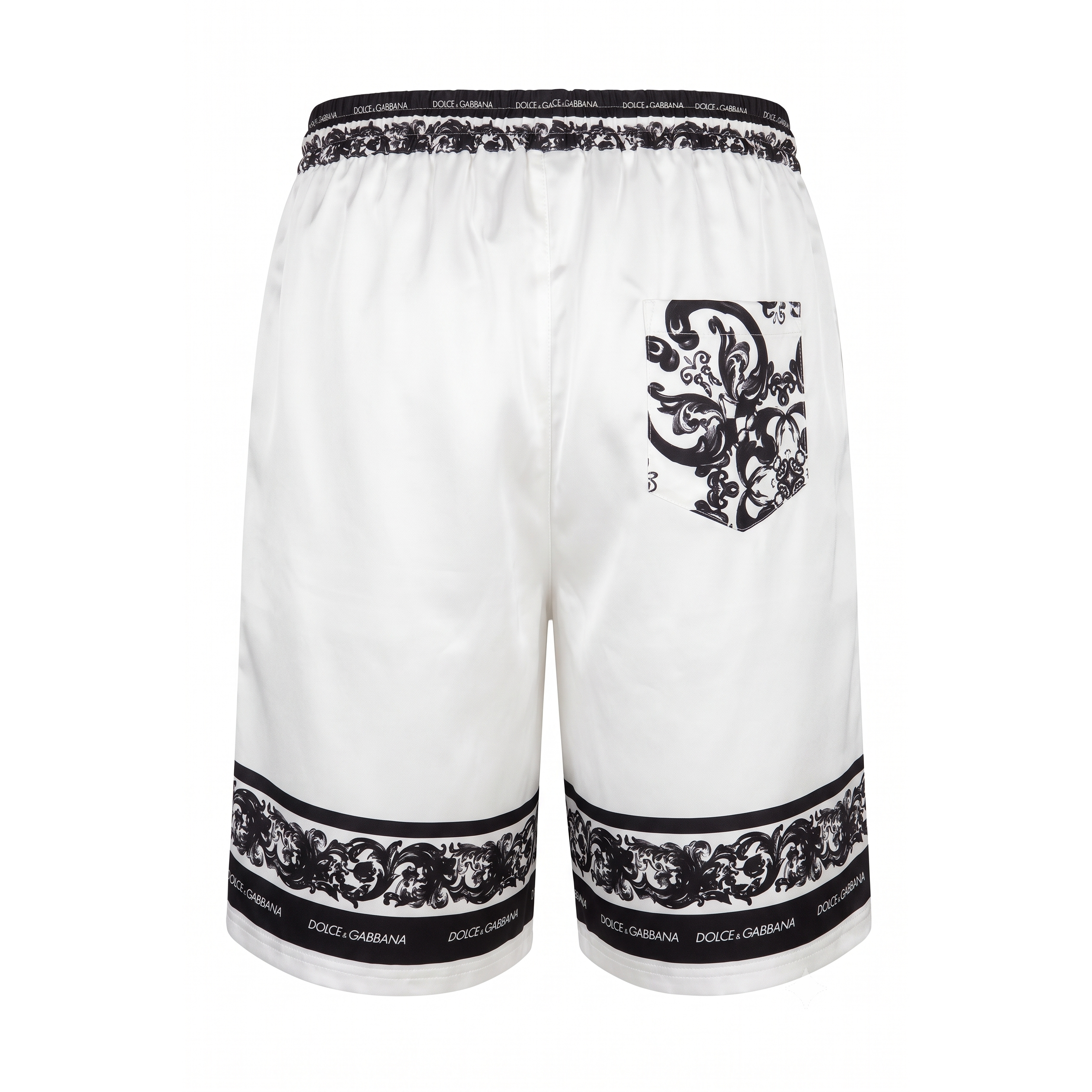 Dolce & Gabbana White Bandana Set
