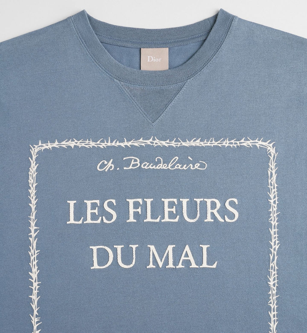 Dior Blue Graphic T-Shirt