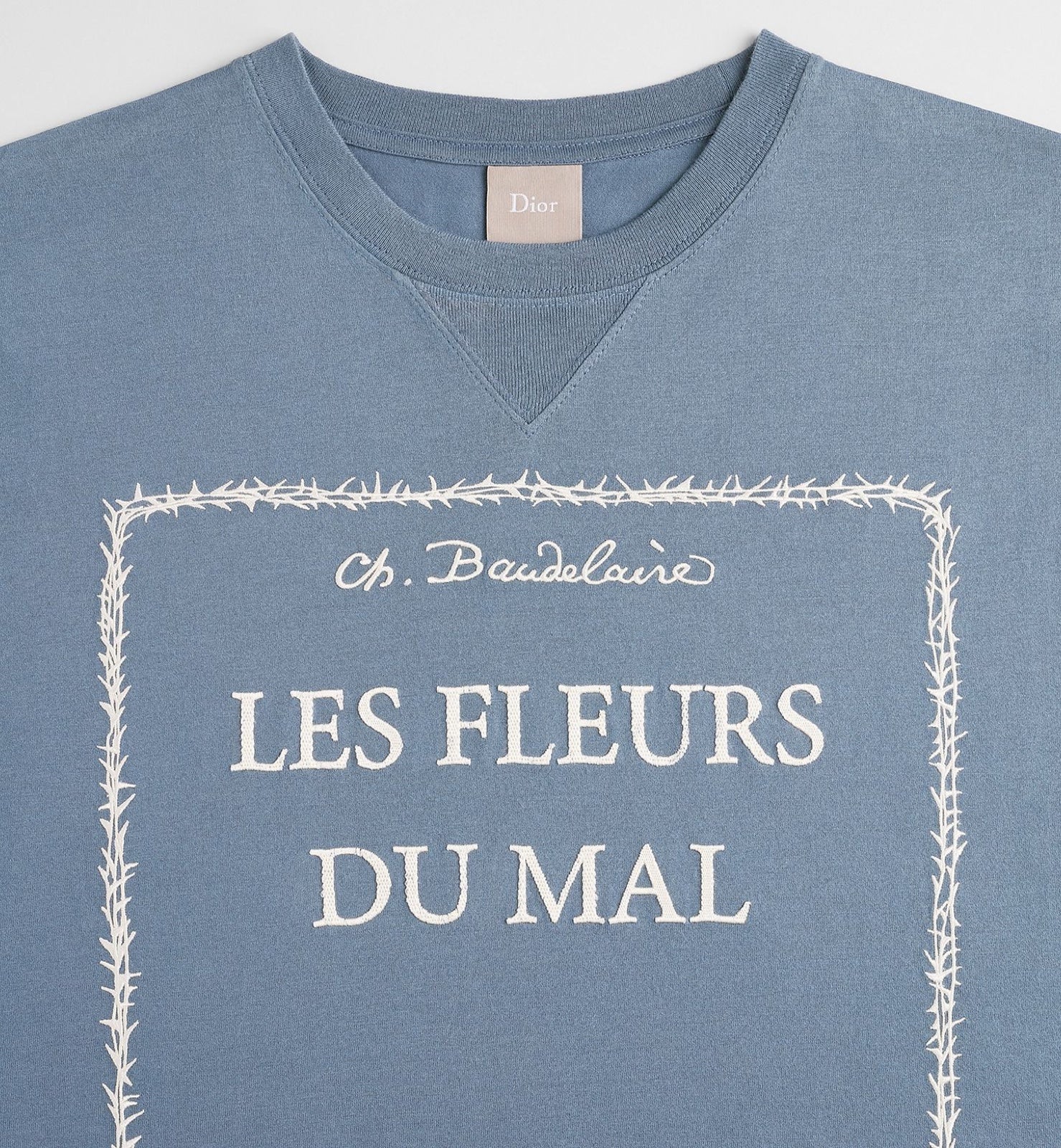 Dior Blue Graphic T-Shirt