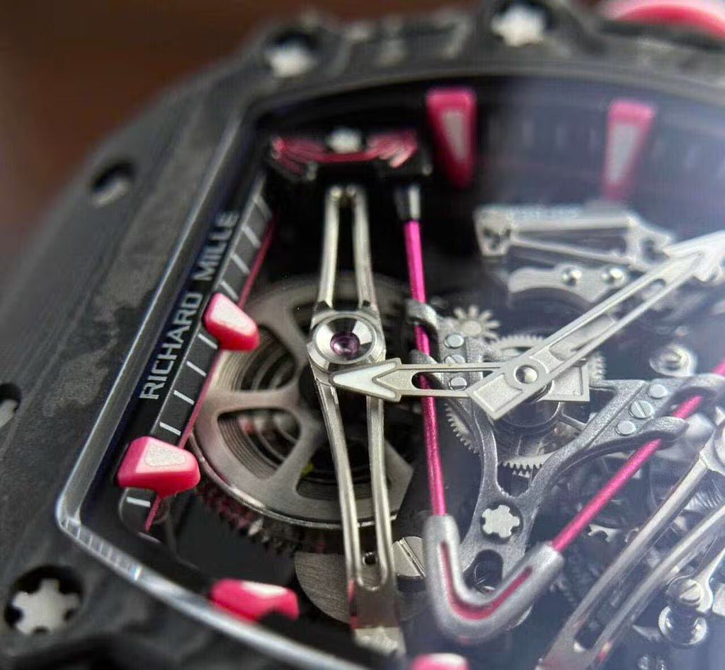 Richard Mille RM38-02 Tourbillon Bubba Watson Black Carbon TPT Best Replica