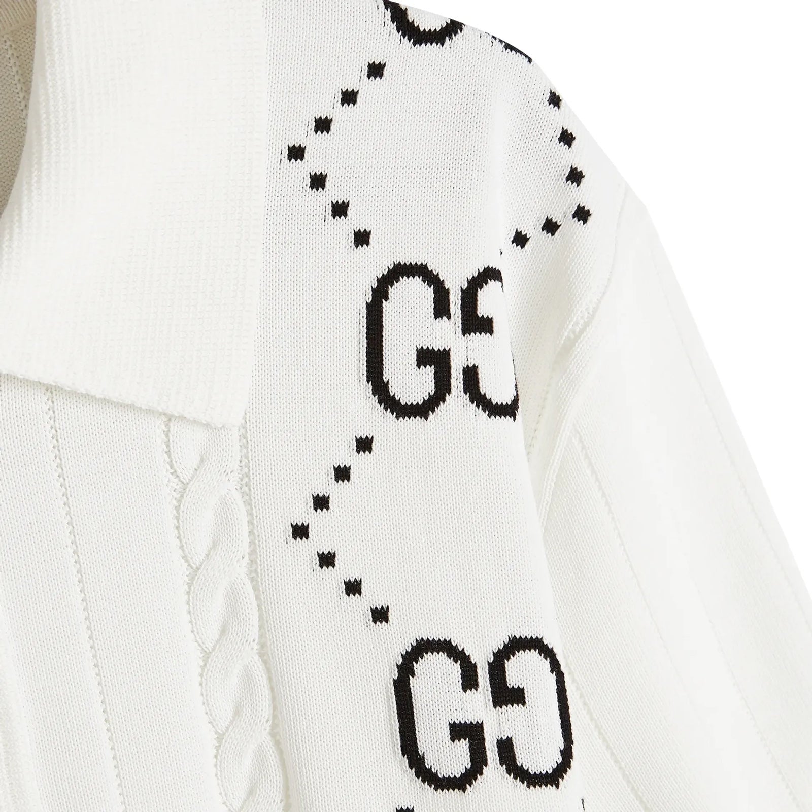 Gucci White Polo
