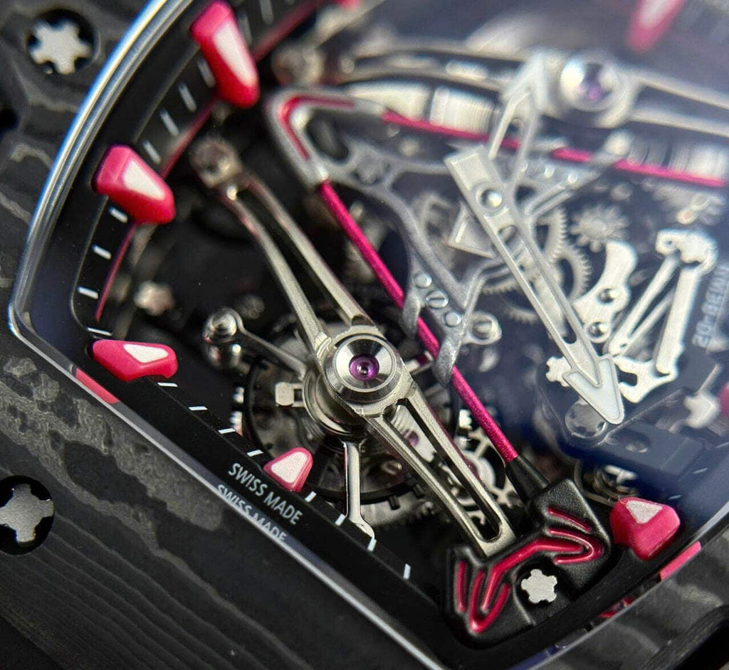 Richard Mille RM38-02 Tourbillon Bubba Watson Black Carbon TPT Best Replica