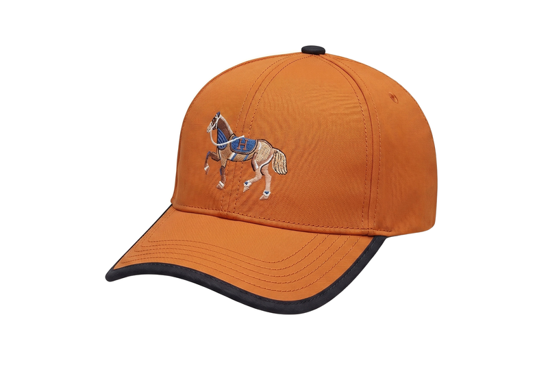 Hermes Brown Cap
