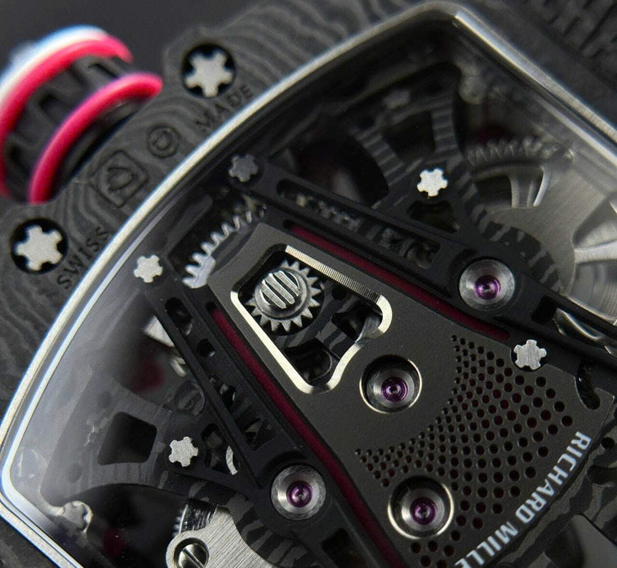 Richard Mille RM38-02 Tourbillon Bubba Watson Black Carbon TPT Best Replica