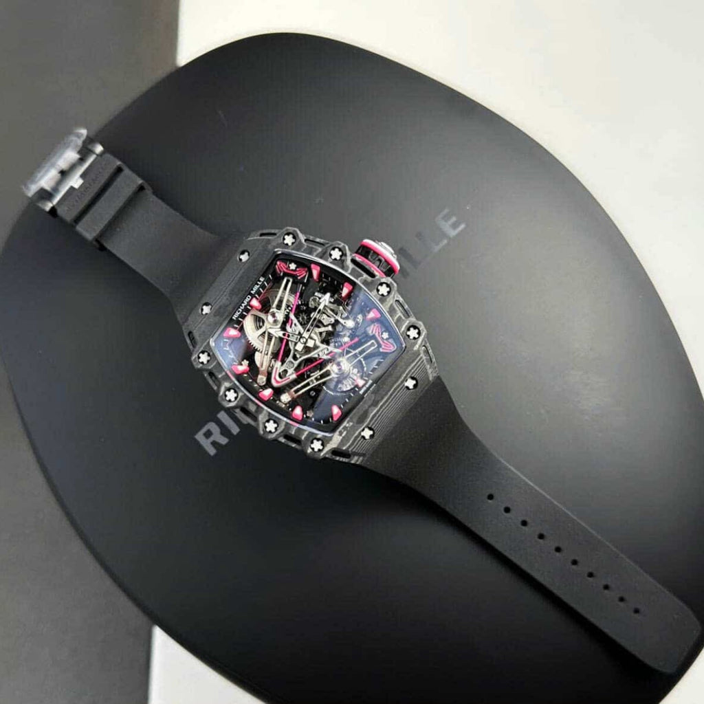 Richard Mille RM38-02 Tourbillon Bubba Watson Black Carbon TPT Best Replica
