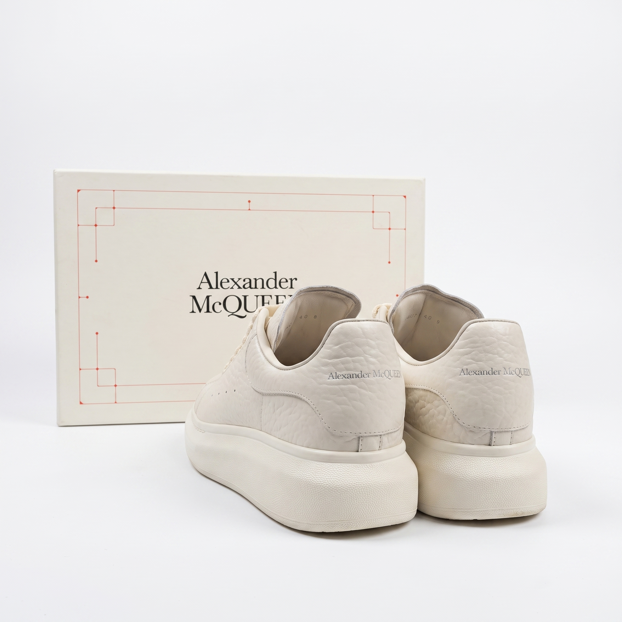 Alexander Mcqueen White Cream Sneaker