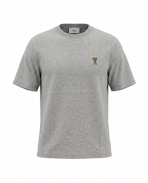 AMI Grey Tee front