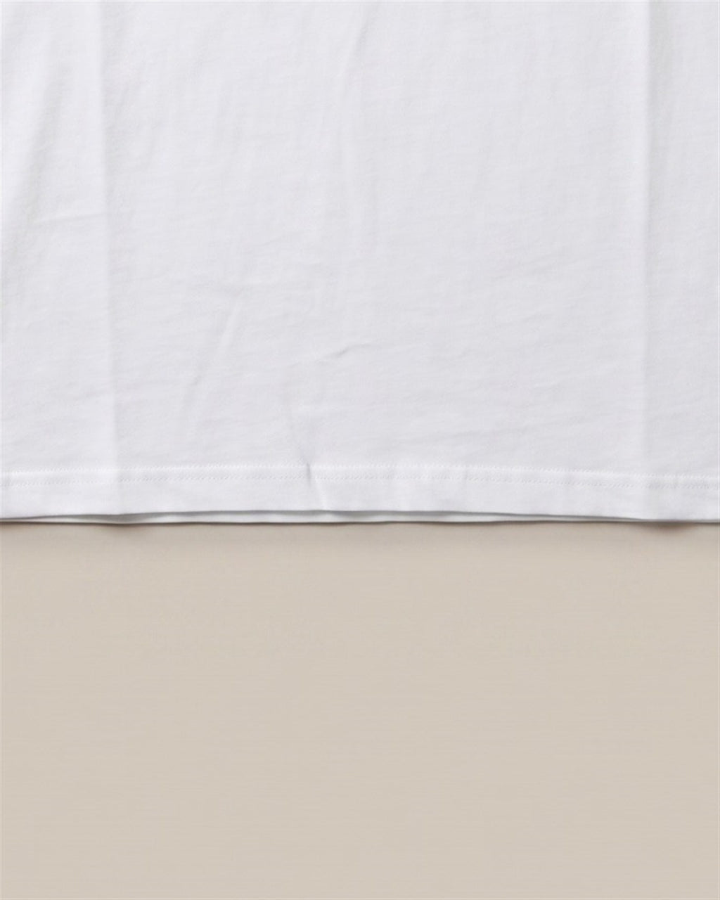AMI White Tee (detail)