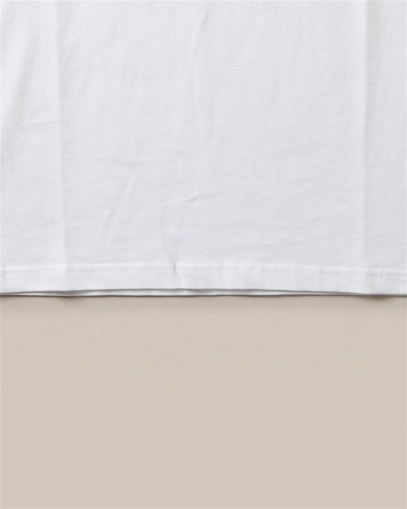 AMI White Tee (detail)