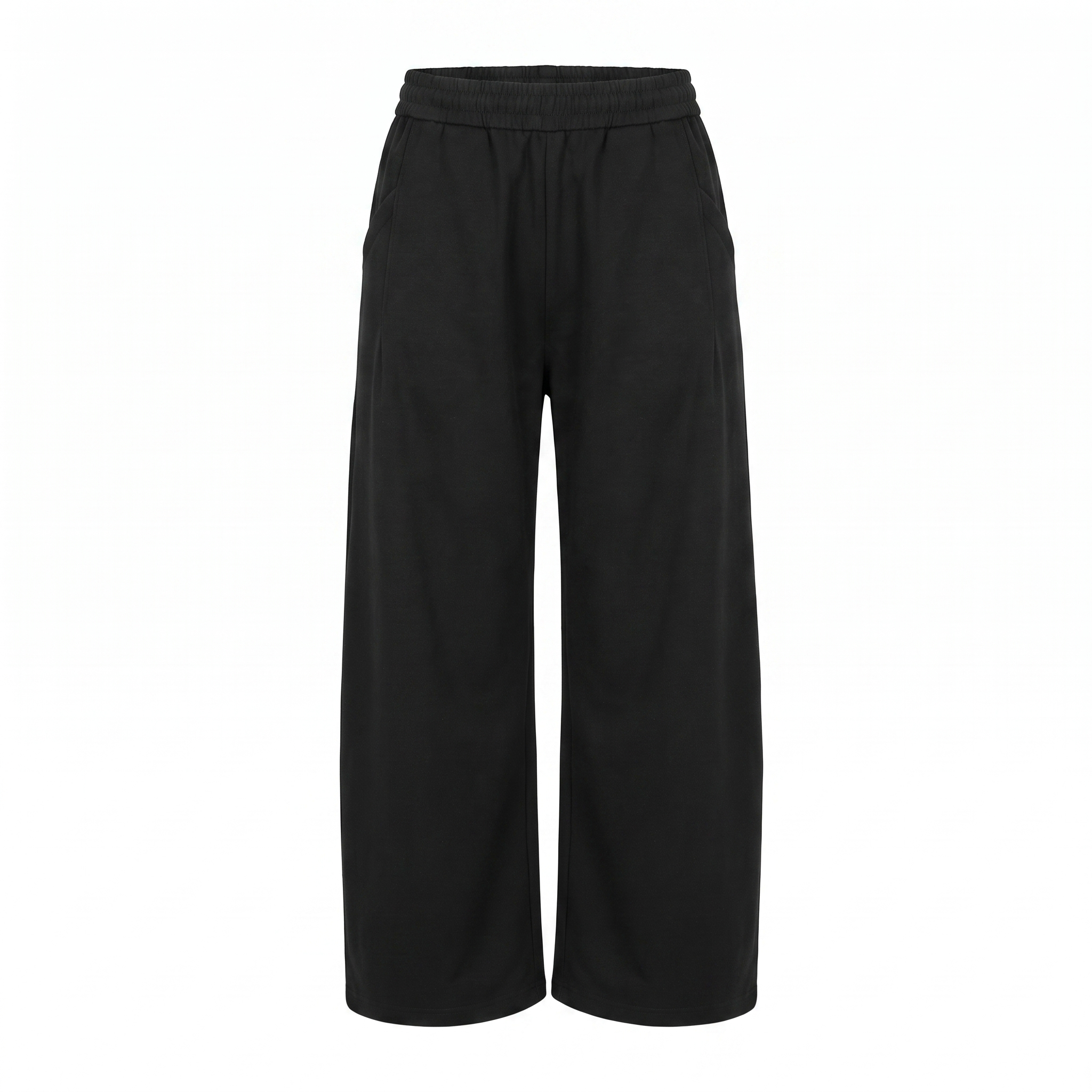 B Black Graphic Sweatpants