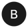 B circle monogram (clean, black)