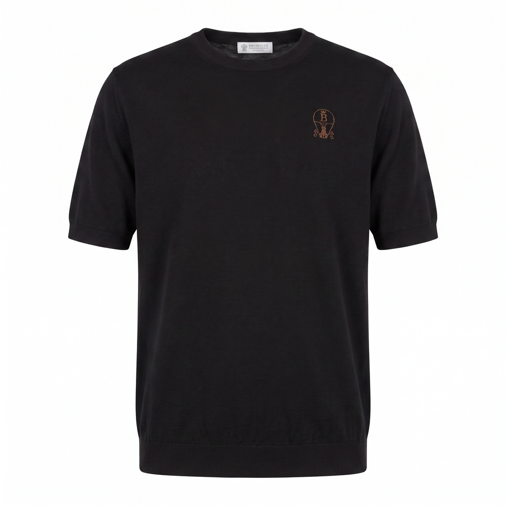 Brunello Cucinelli Black Tee