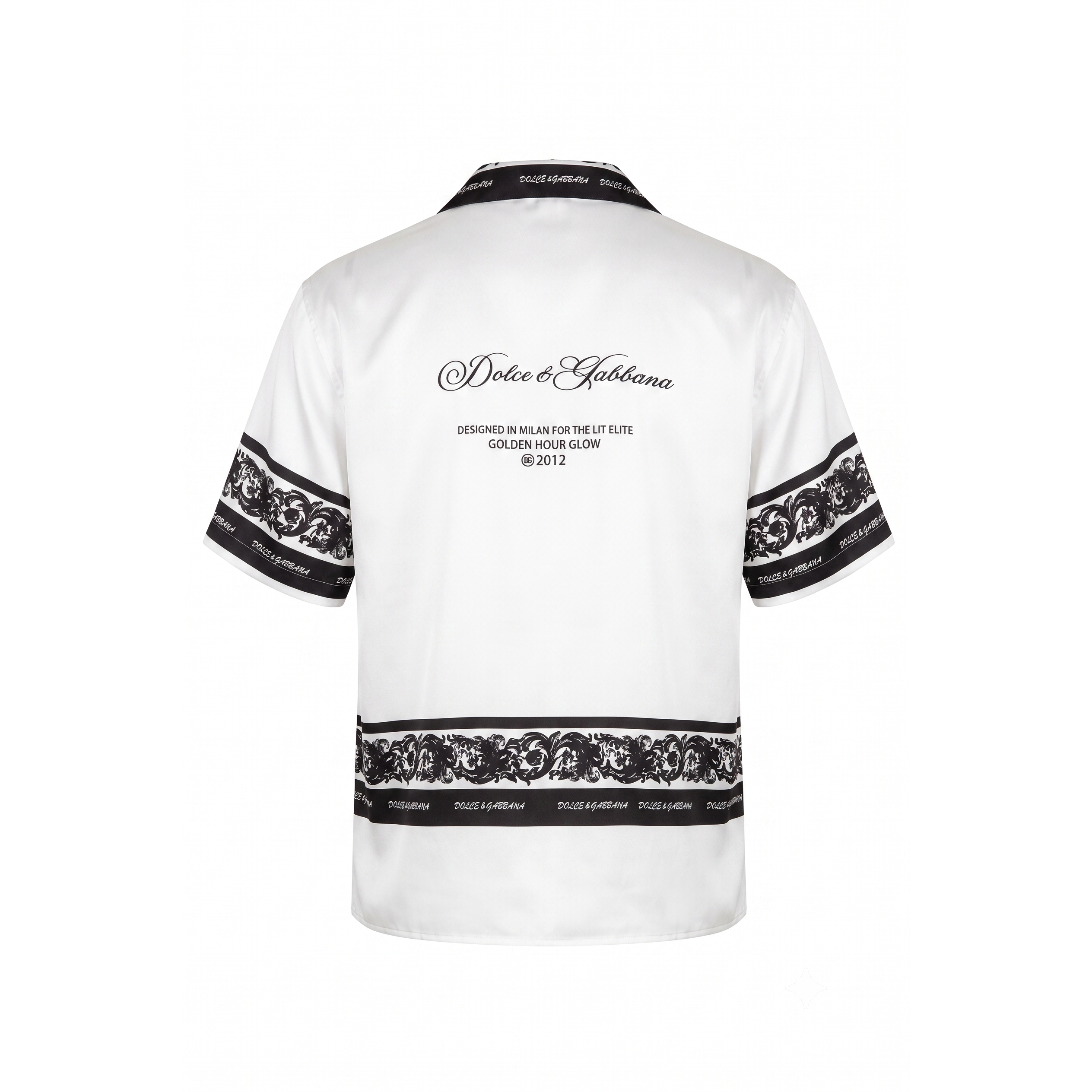 Dolce & Gabbana White Bandana Set