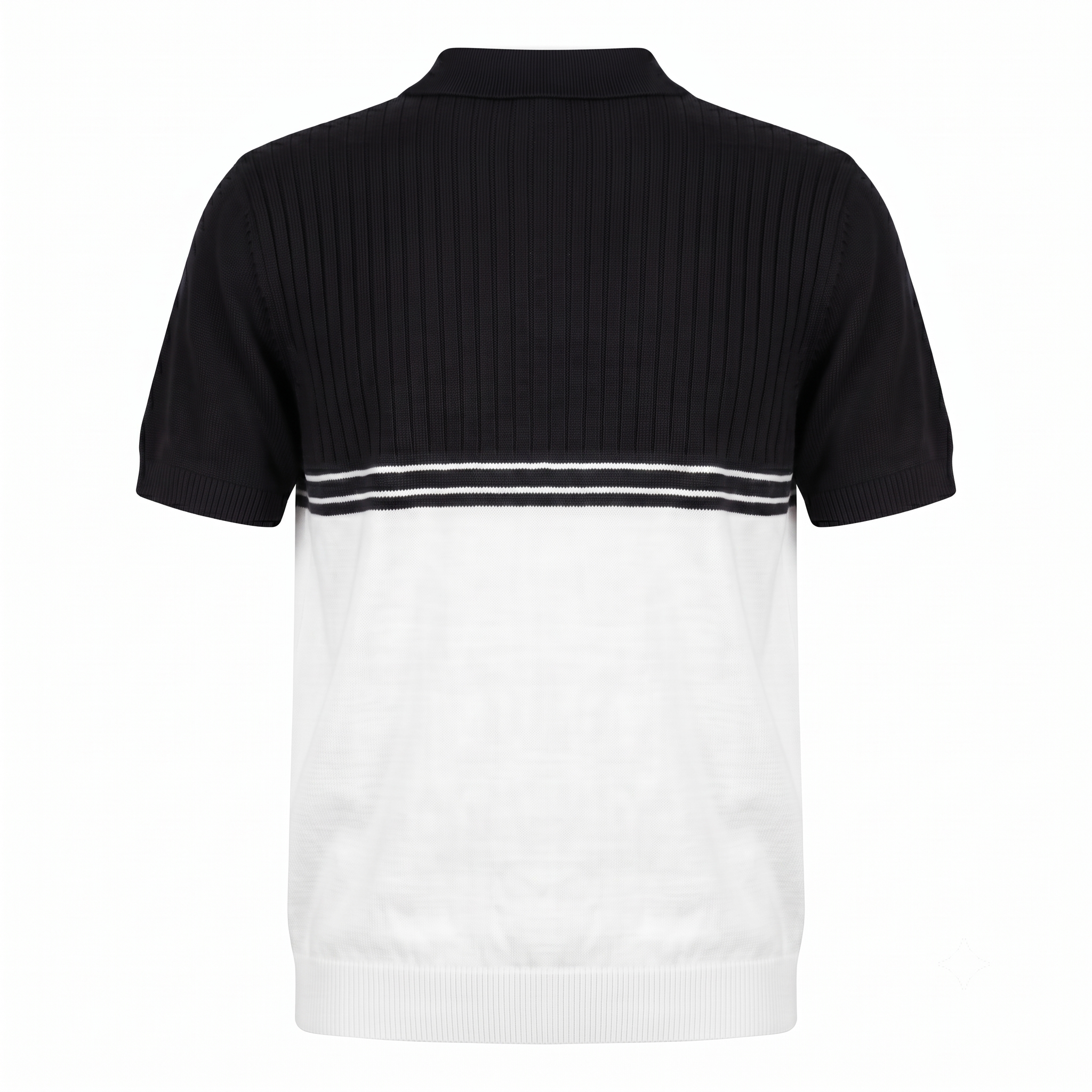 Casablanca Black White Polo back