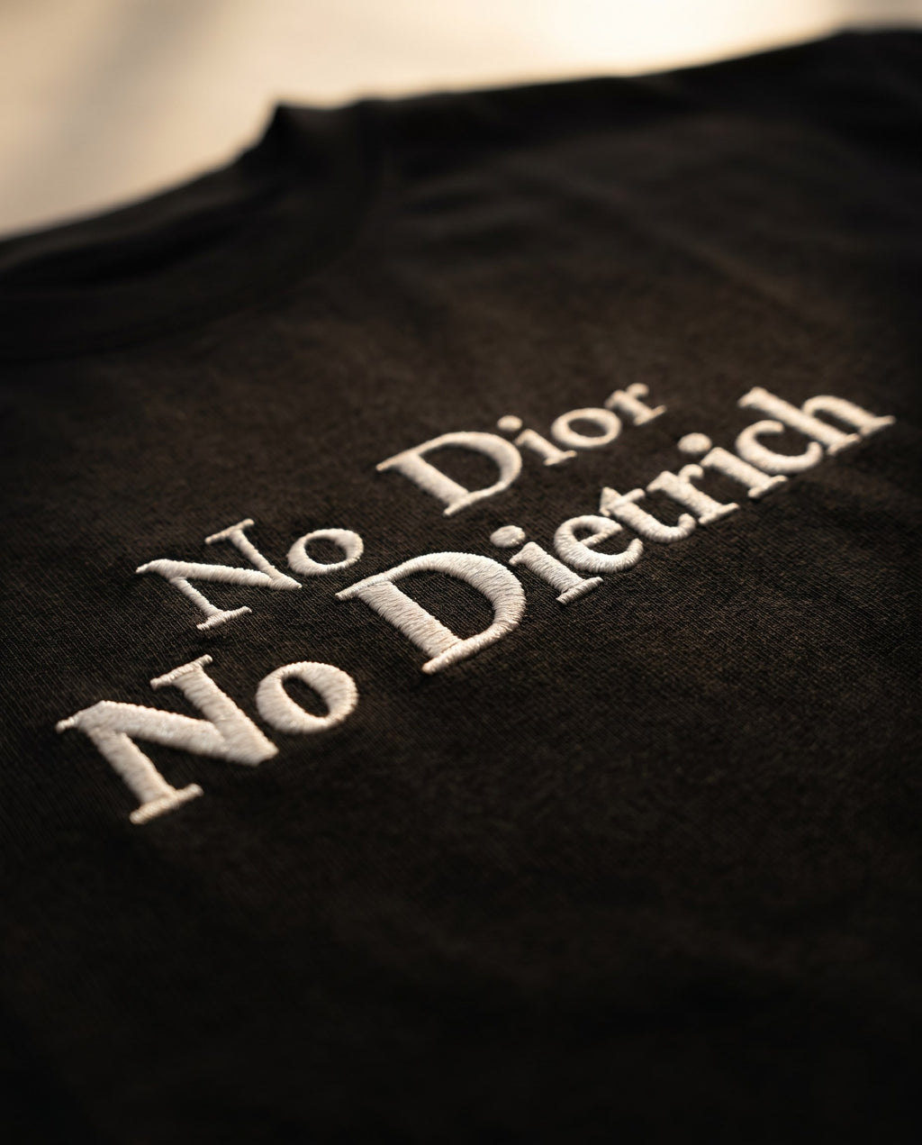 Dior Black Tee (#1) (detail)
