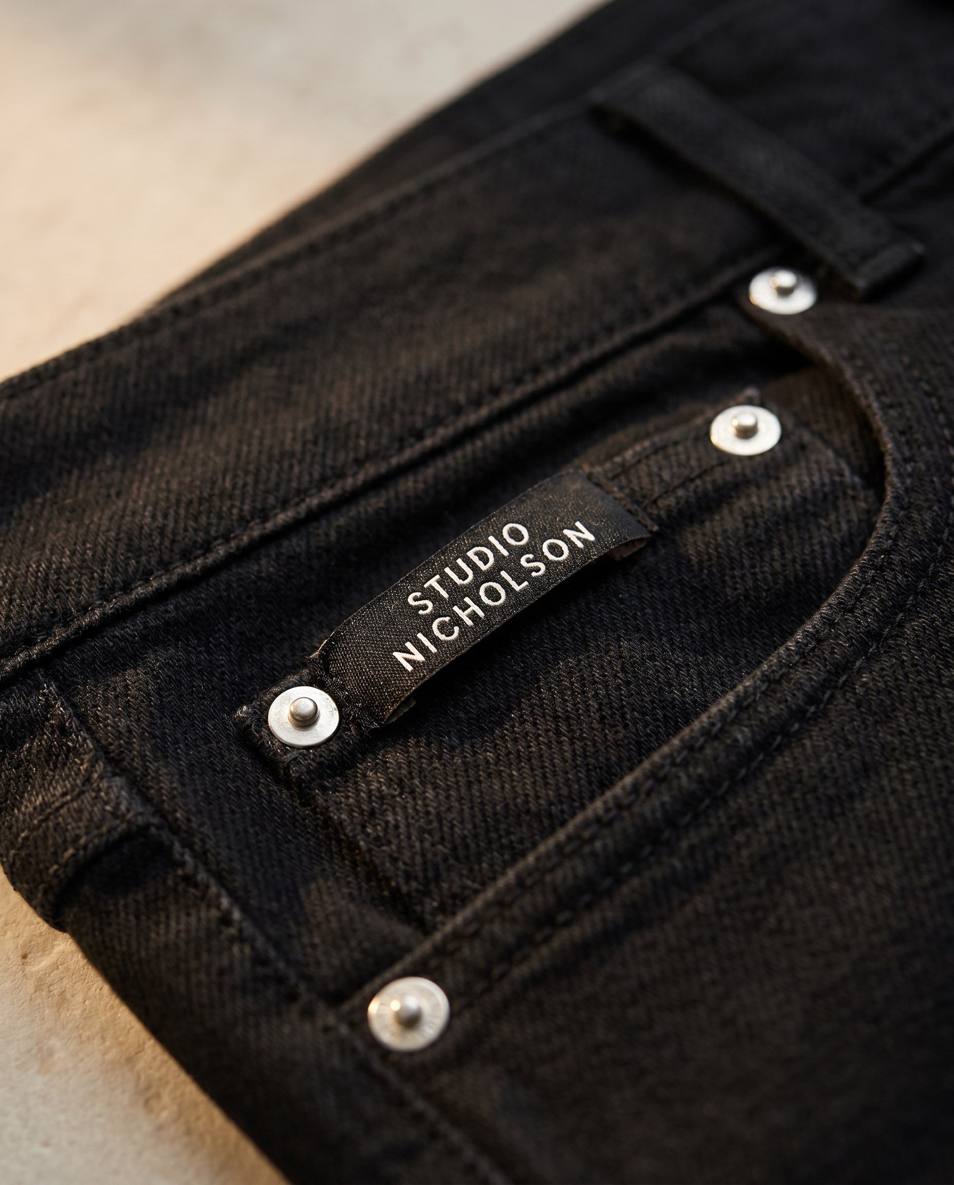 Dolce & Gabbana Black Skinny Jeans (detail)