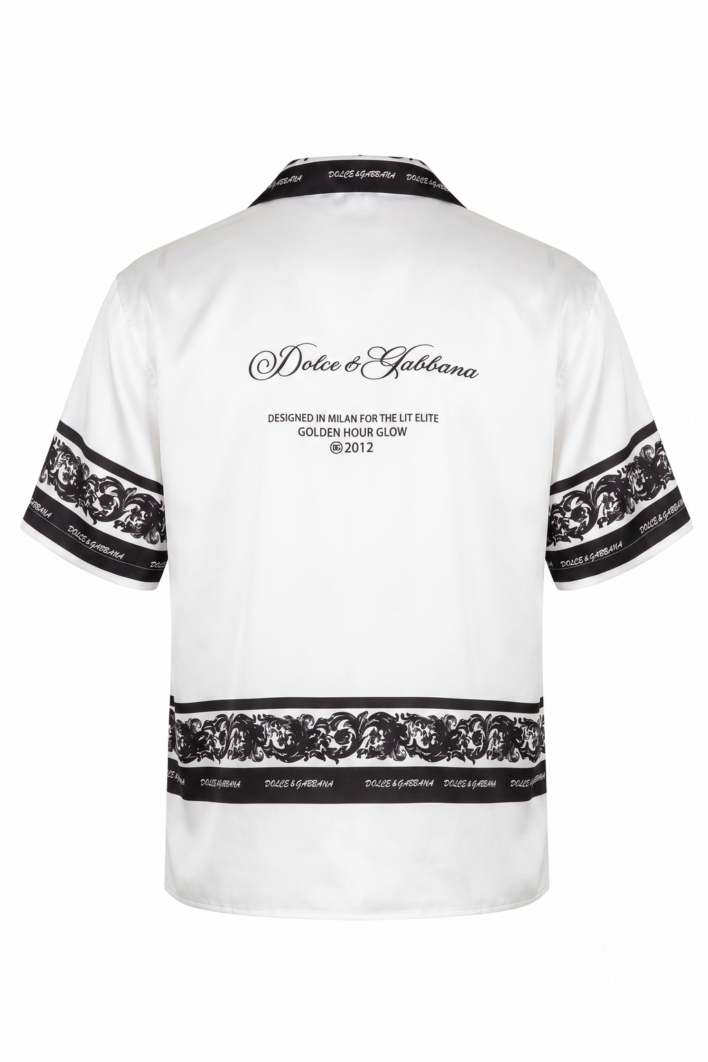 Dolce Gabbana White Bandana Set