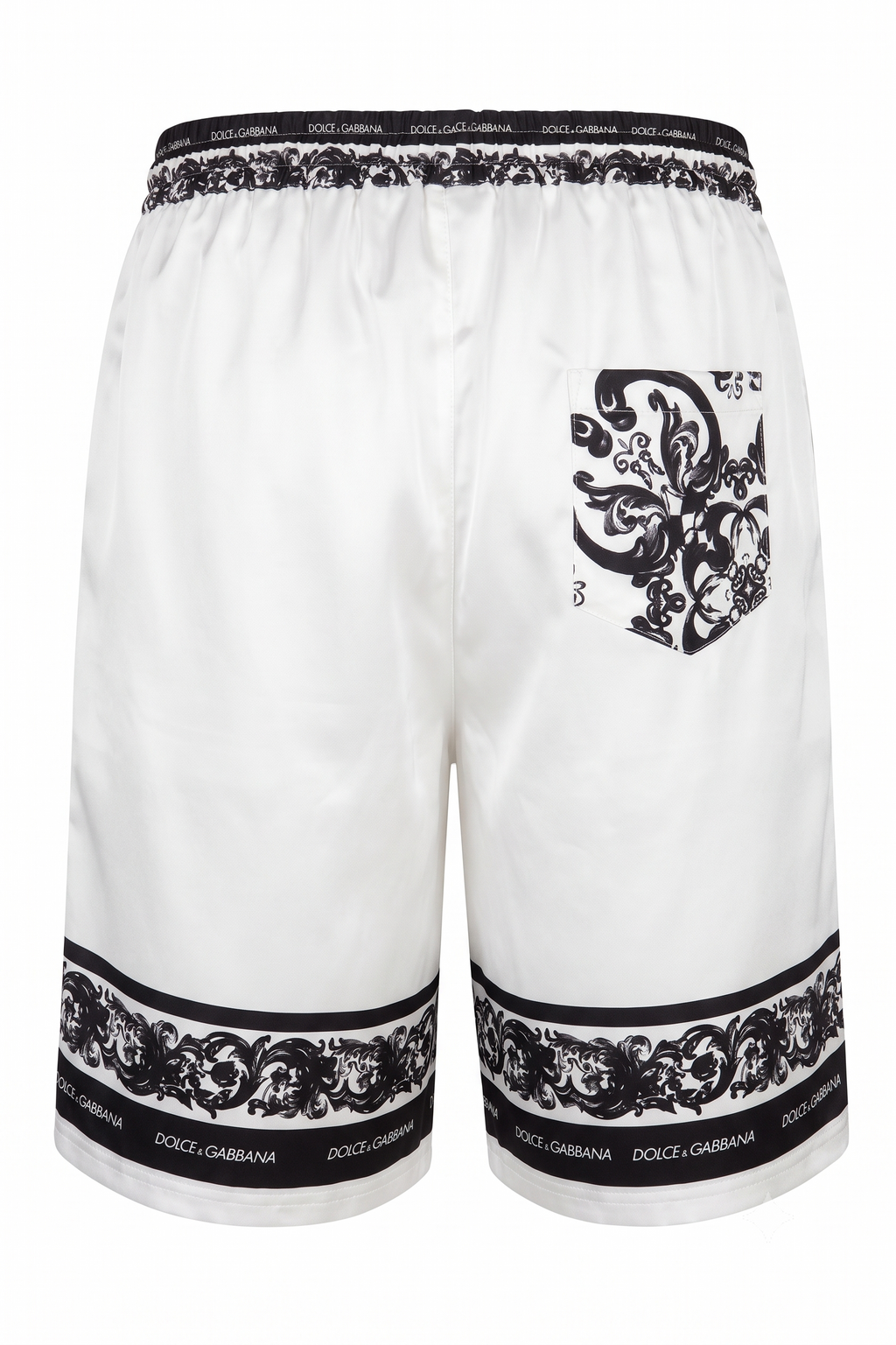 Dolce Gabbana White Bandana Set