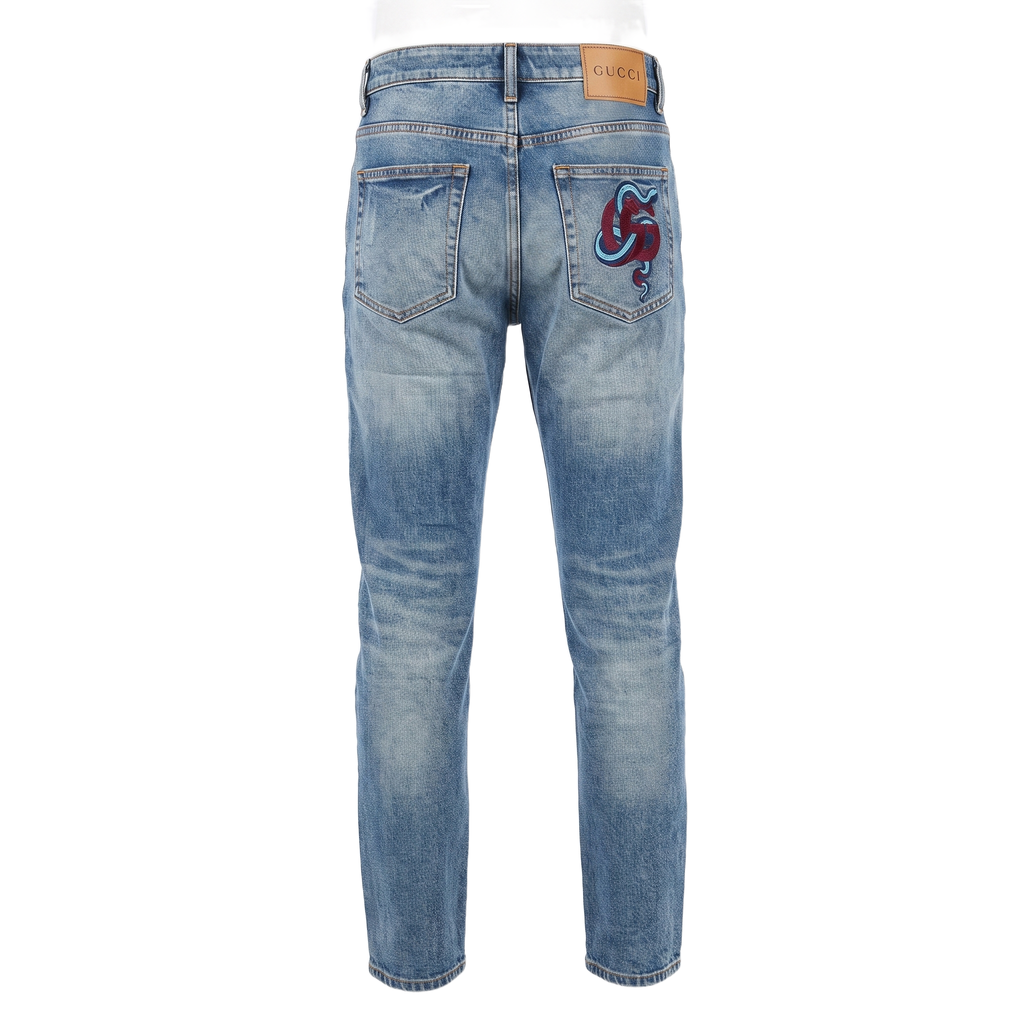 Gucci Blue Jeans