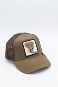 Elephant Olive Cap