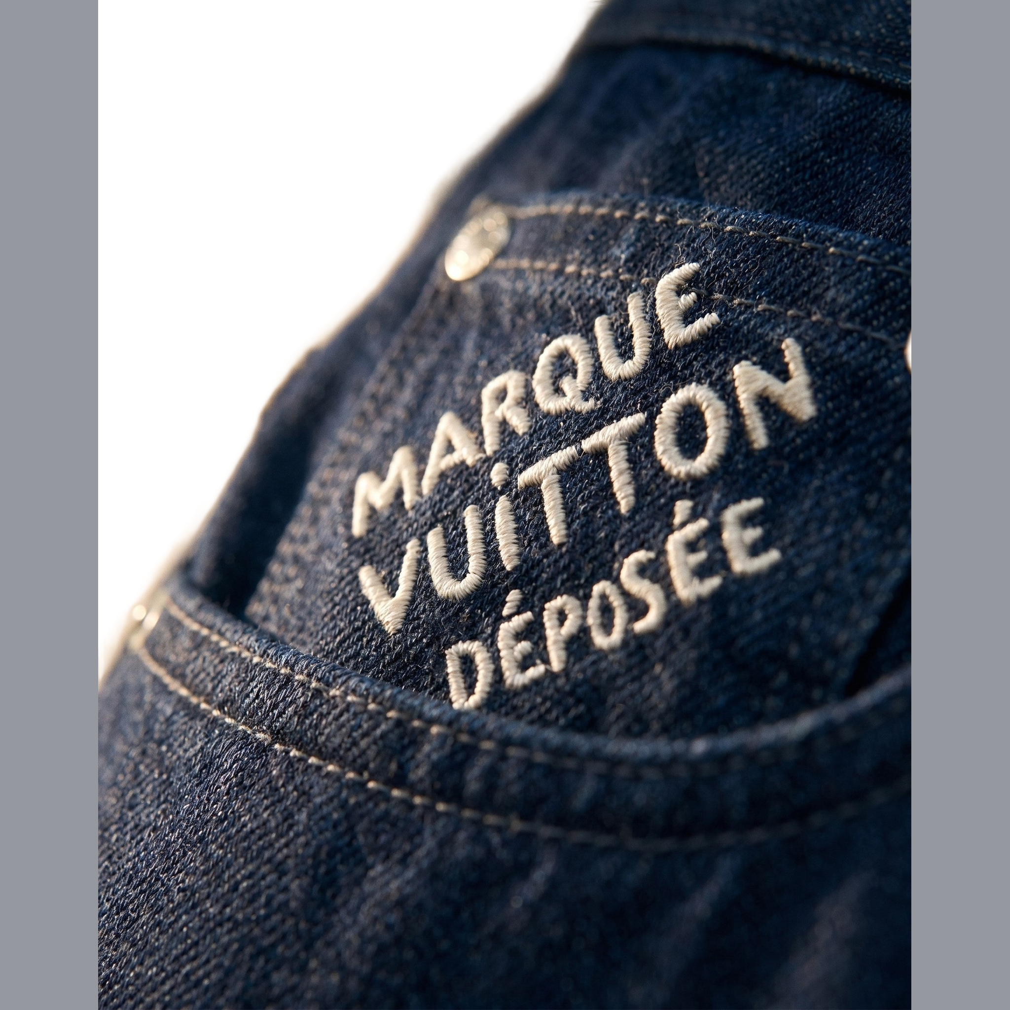 Louis Vuitton Dark Denim Shorts
