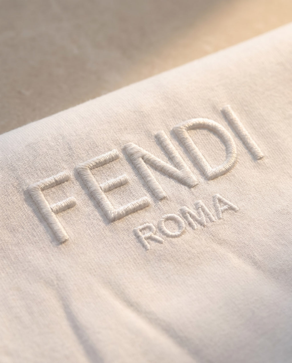 Fendi White Tee (detail)