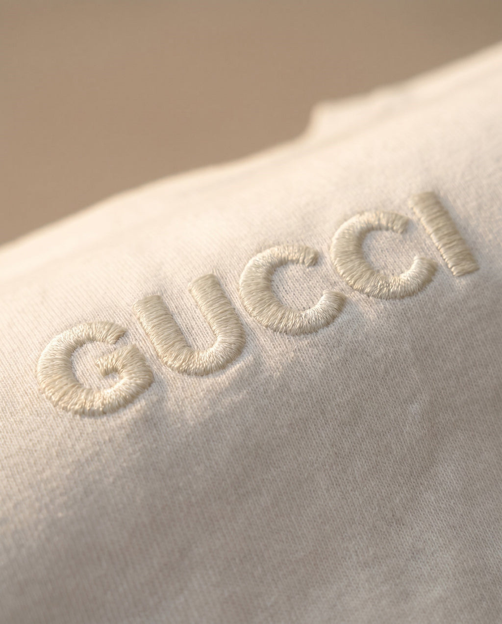 Gucci White Tee (detail)