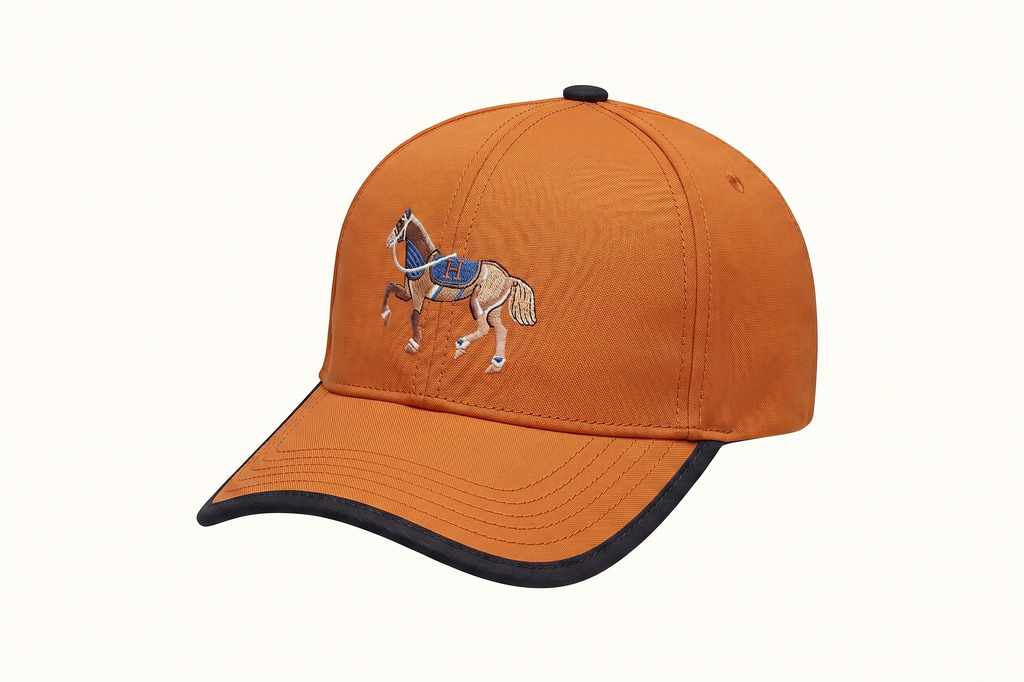Hermes Brown Cap