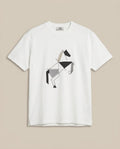 Hermes White Graphic Tee (#1)