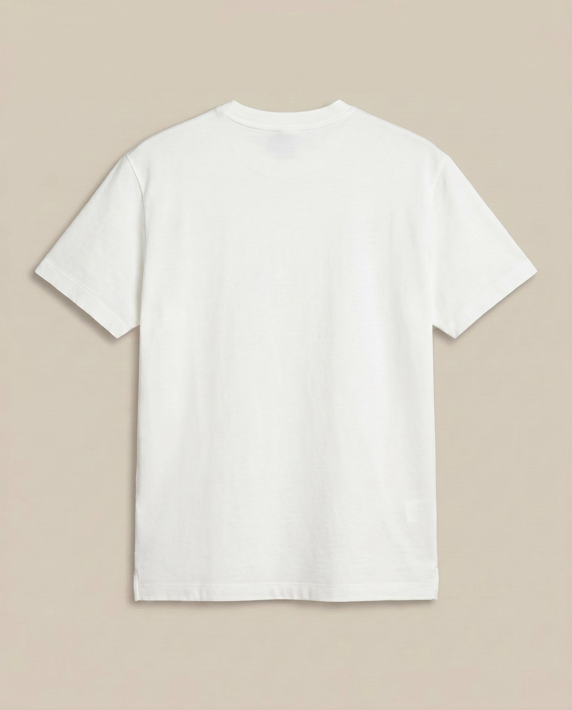 Hermes White Graphic Tee (#1) (back)