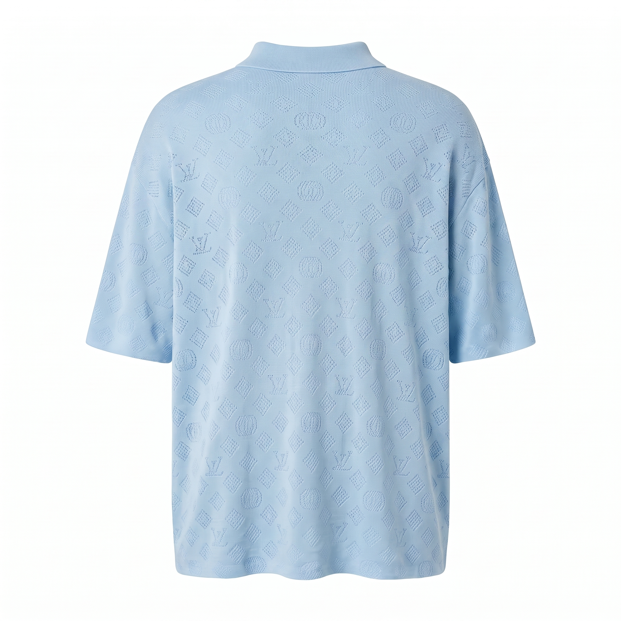 LV Baby Blue Polo back