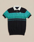 Louis Vuitton Black/Mint Green Polo
