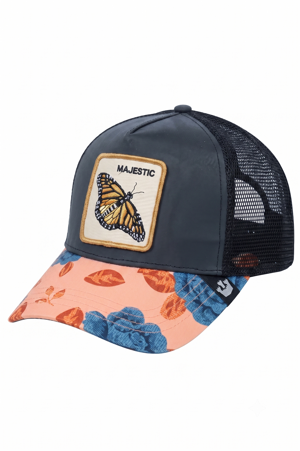 Majestic Black Pink Cap