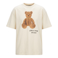 Palm Angels Beige Logo Tee