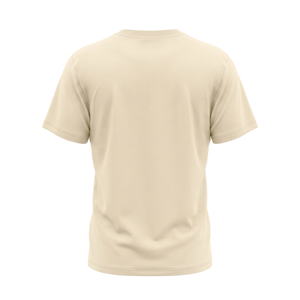 Palm Angels Beige Logo Tee