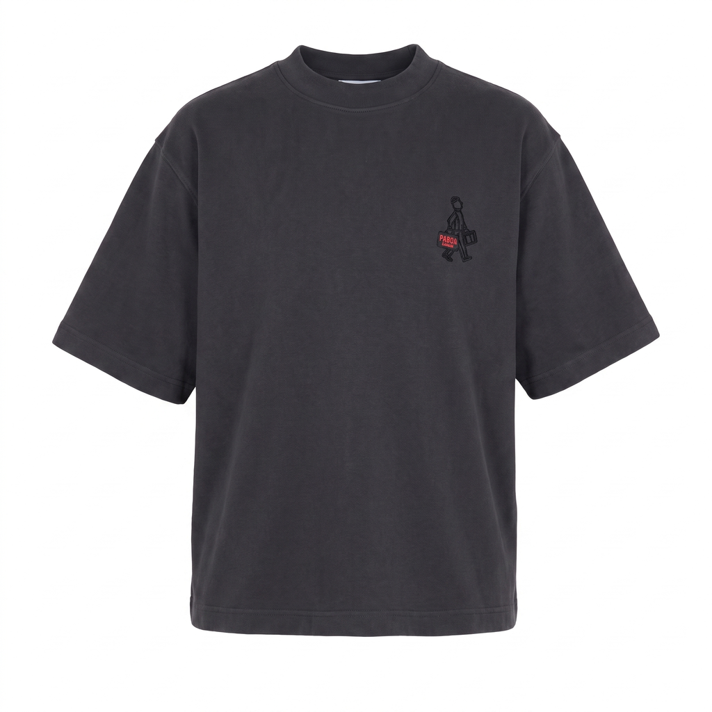 Prada Black Graphic Tee
