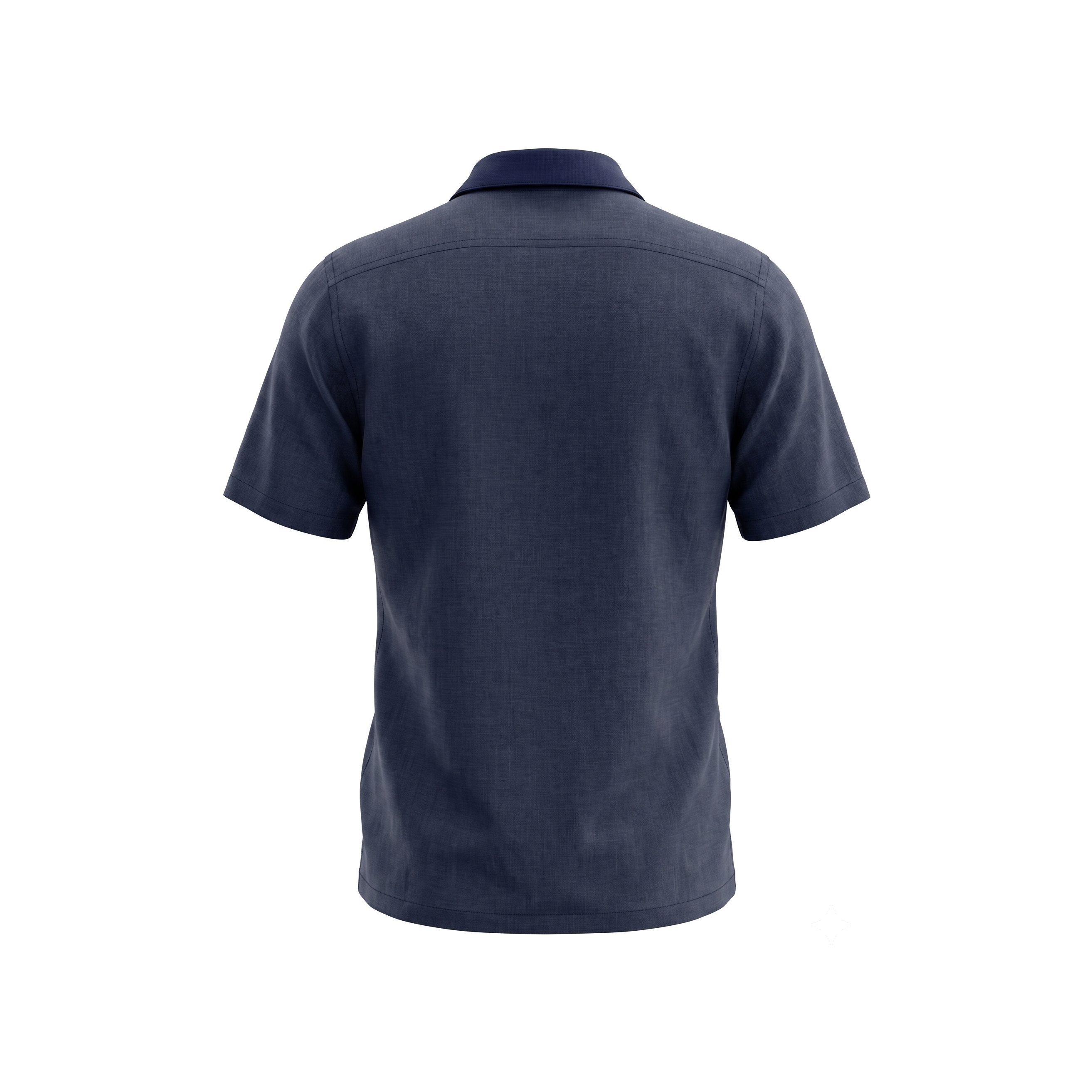 Prada Navy Set — shirt back