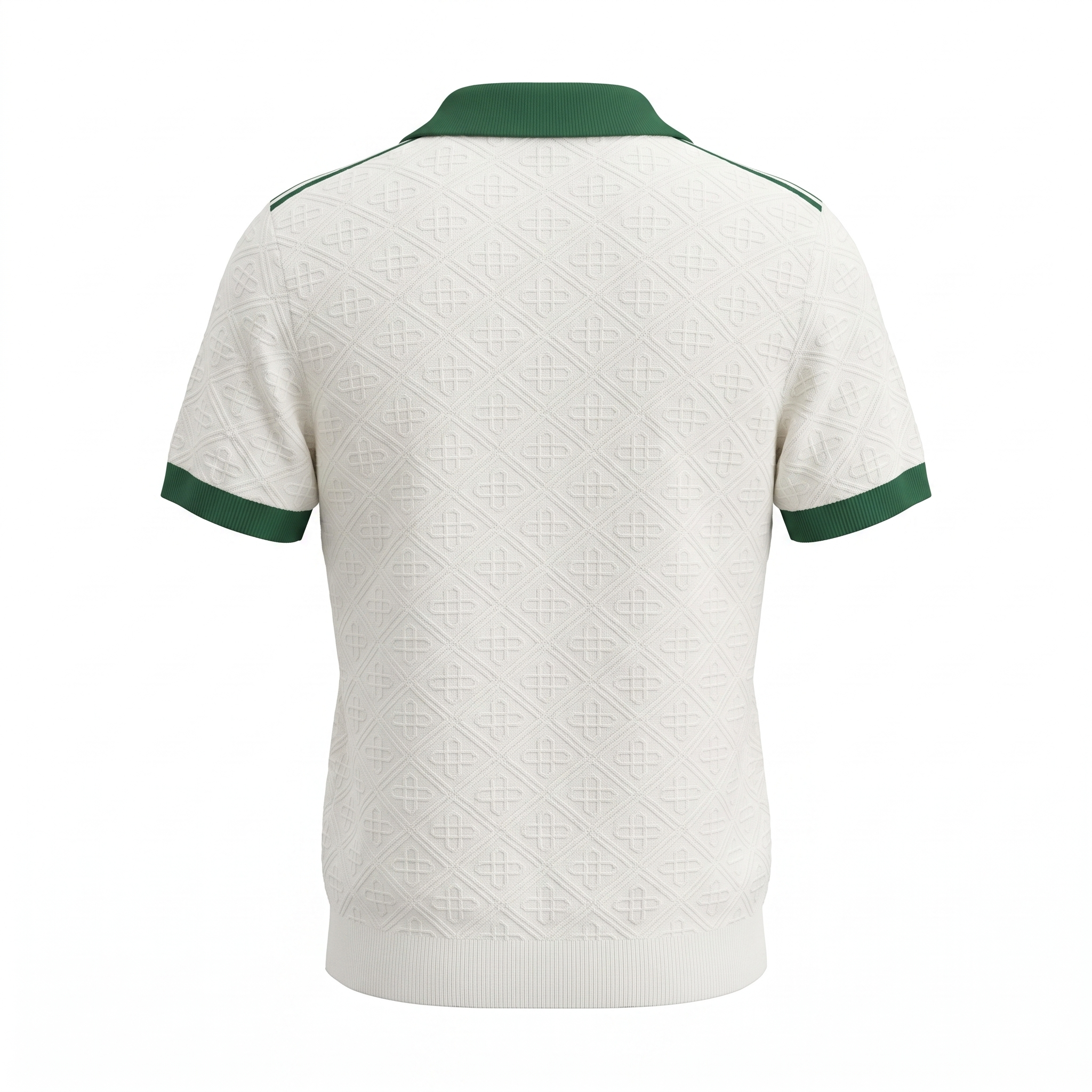 Casablanca White Green Polo