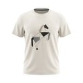 Hermes White Graphic Tee