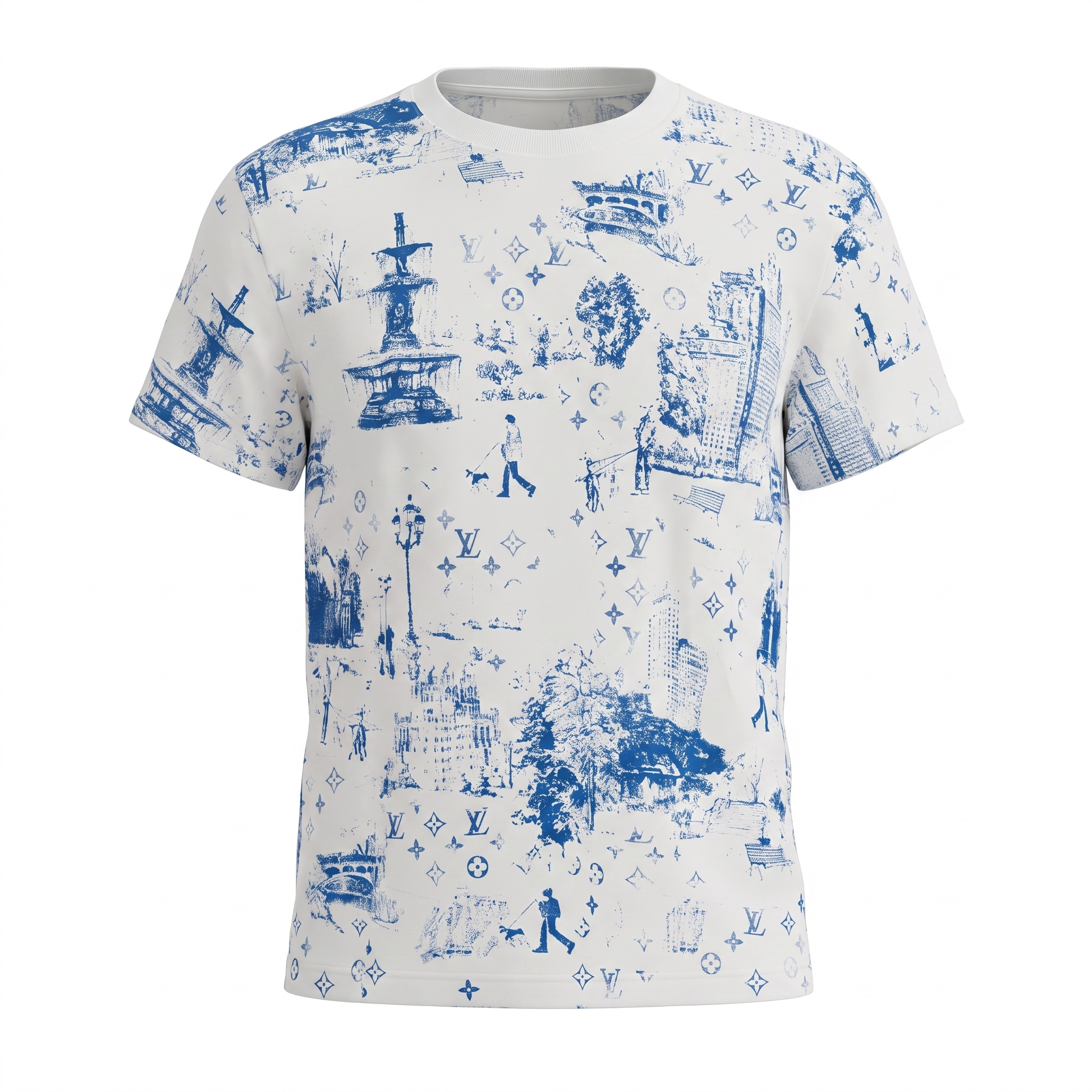 Lv White Tee